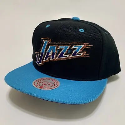 Utah Jazz HWC The Remix Mitchell & Ness Snapback Hat • $25