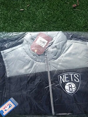 New Jersey Nets Vest Mitchell And Ness XL  ***NEW*** • $51