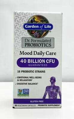 $11.99 • Buy Garden Of Life Dr. Formulated Probiotics Mood Daily Care 30 Ct Exp 07/23+ #2337