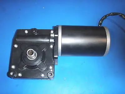 Gear Motor 12 Volt Great For Sawmill/crab Pot Pull/feed/simulator 75-80rpm 50:1 • $139