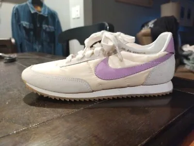$35.99 • Buy Vintage Nike Oceania Purple Swoop Size 4 1/2 Made In Rep. Korea