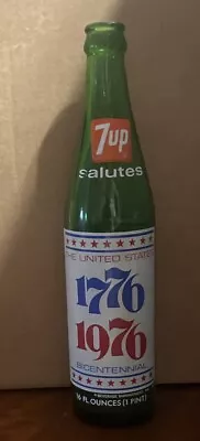 7Up Bicentennial 16oz Bottle  1776-1976 -Used • $8