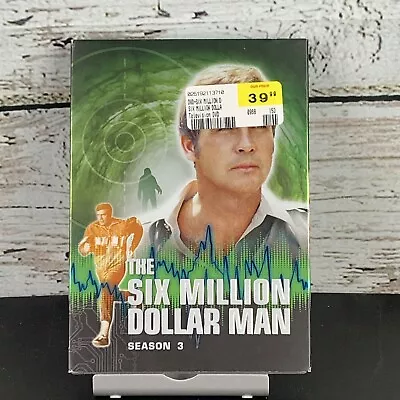 The Six Million Dollar Man: Season 3 (DVD 1975) NEW Sealed • $8.99