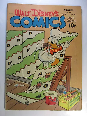 Walt Disney's Comics And Stories #83 Rest! Carl Barks VG+ 4.5 OWW Pages • $34.50