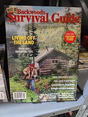 BACKWOODS SURVIVAL GUIDE  Advice To A Simple Life Living Off The Land Book • $16.99