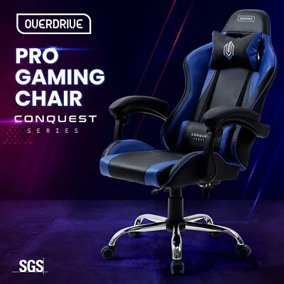 OVERDRIVE Gaming Office Desk Chair Reclining Ergonomic Computer Home Comfortable • $178