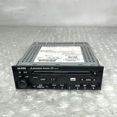 W142 RADIO STEREO CD PLAYER MITSUBISHI PAJERO SHOGUN V65W MK3 3.5 GDi • $56.83