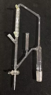 $45 • Buy IVA Lab Glass Vacuum Jacketed Condensing Distillation Head