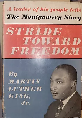 STRIDE TOWARD FREEDOM Martin Luther King Jr 1958 1st Ed/1st Print  H-H Hardcover • $425