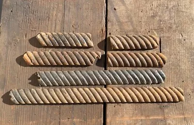 Antique Safe Exterior Decorative Cast Braided Rope Scroll Trim Parts • $39.99