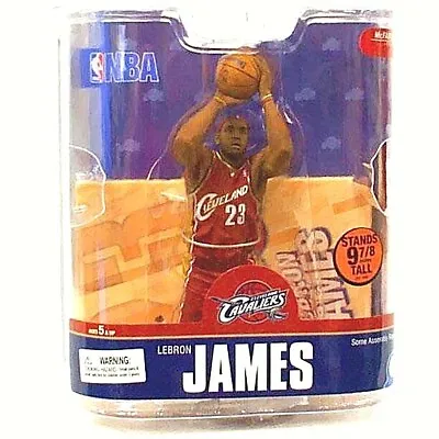 McFarlane Action Figures Lebron Lames Troy Aikman Shaquille Oneal Maris More • $29.95