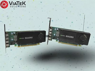 2x Nvidia Quadro K1200 00FC887 GDDR5 4GB PCIe Video Graphics Card  • $59.99