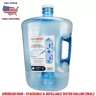 American Maid 3 Gallon Stackable Water Bottle Free Delivery • $11.99