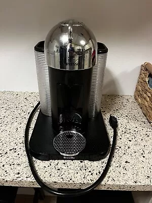 Nespresso Vertuo Breville Espresso Coffee  Machine Chrome • $50