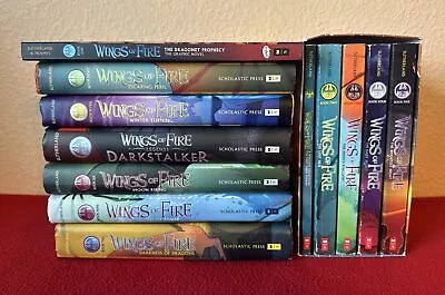 Wings Of Fire Tui T. Sutherland Set Lot Run Of 12 *6 Hard 5 Soft 1 Graphic Novel • $44.94