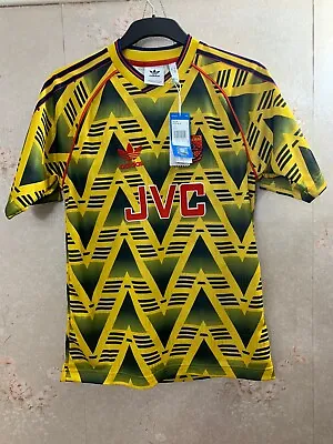 £399 • Buy Arsenal Away Football Shirt Jersey 1991-1993 Bruised Banana All Sizes S M L