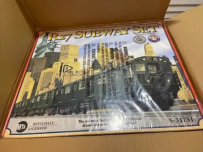 Lionel 6-31751 MTA R-27 MLR Subway Set NEW In Box O Gauge Train *READ* Flawed • $1500