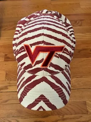 Zubaz The Original 100% Cotton Virginia Tech Hokies NCAA Adjustable Hat • $19.99