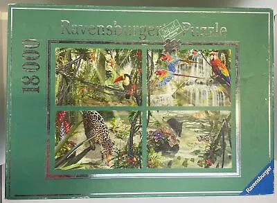 18000 Pieces Jigsaw Puzzle Ravensburger Tropical Impressions  VINTAGE  RARE! • $124.99