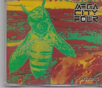 (62) Mega City Four – Skidding - Rare UK Fire Records CD Single‎– Blaze 93CD-New • £9.95