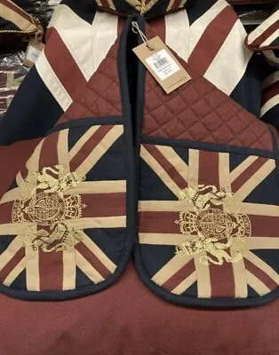 Royal Crest Union Jack Double Ended Oven Glove By Woven Magic • £28.95
