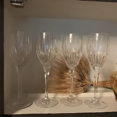 (4) Mikasa Arctic Lights Wine Glasses 8 1/4” • $80