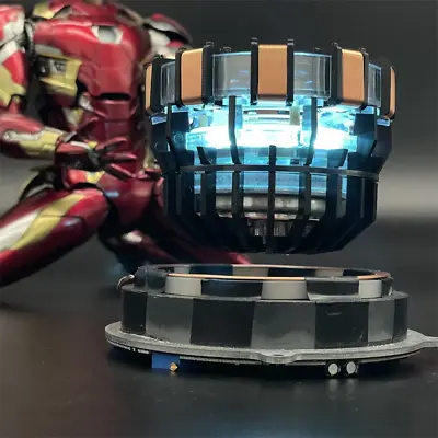 Floating Iron Man 1:1 Arc Reactor LED Display - MAGNETIC LEVITATION TOY • $239.99