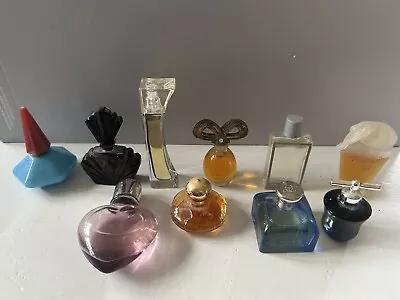 Vtg LOT Mini PERFUME Bottles Elizabeth Taylor Guess Paco Pavlova Travel Size • $40