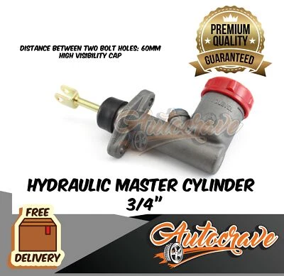 $25.95 • Buy Trailer 3/4  Hydraulic Master Cylinder Coupling Hitch Fluid Pump Brake Bracket