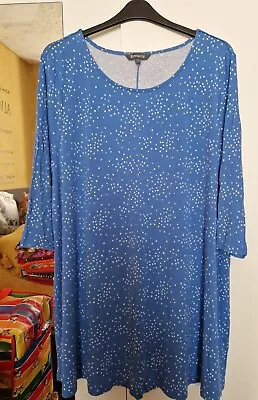 Ladies Plus Size Longline Stretchy Tunic Top Size 24 Bonmarche • £5