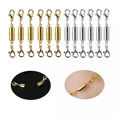 24Pcs  Metal Strong Magnetic Clasps Connectors For Jewelry Necklace Making N • $14.13