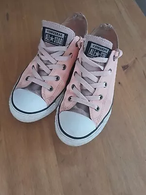 Converse Youth Chuck Taylor All Star Lace Pink 662330C UK Size 3 Eu 35.5 • £17.95