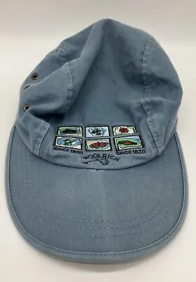 Vintage Rare Snapback Garden Hat WOOLRICH Women’s 277 Blue Star Light Blue • $69.99