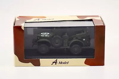 A Model 70055 1/43 Scale US Military Jeep Willys Convertible Diecast Truck • $9.99