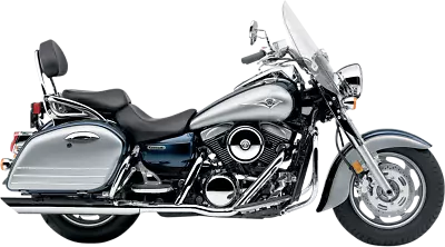 Cobra Chrome 4in Slash Down Full Exhaust System Kawasaki Vulcan 1600 05-08 • $816.95