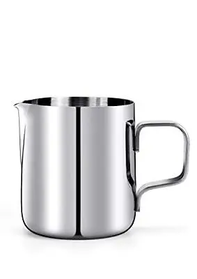 $17.43 • Buy 6.8oz/ 200ml Milk Pitcher Stainless Steel Espresso Latte Steaming Frothing Pitch