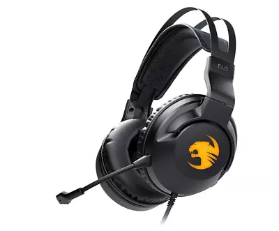 Roccat Elo 7.1 USB -  Gaming Headset  Surround Sound RGB PC Black • £49.99