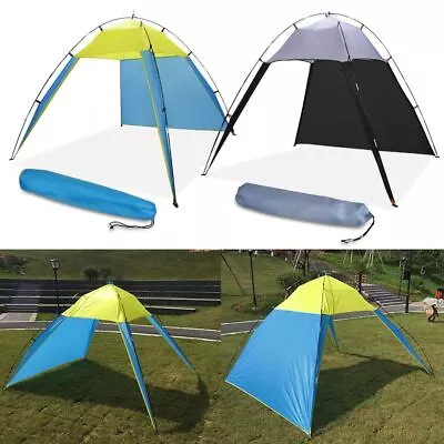 5-8 Person Pop Up Portable Beach Tent Sun Shade Shelter Canopy Outdoor Camping • £14