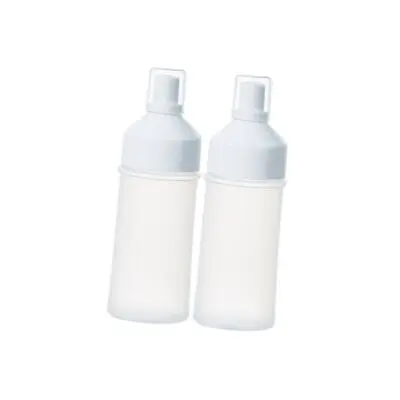 2x Condiment Dispenser Empty Salad Dressing Bottle For BBQ Camping Traveling • £9.65