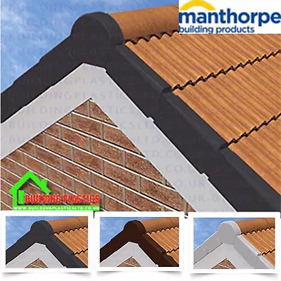 Manthorpe Dry Verge - Smart Verge System - Grey | Brown | White | Terracotta • £5.74