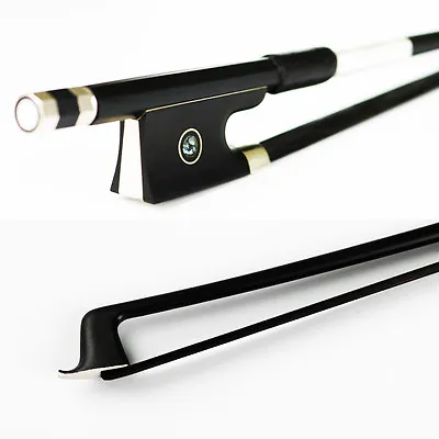 Special Offer NEW 4/4 Black Horse Hair Carbon Fiber Violin Bow  Good Balance • $29.99