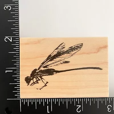 Penny Black Heavenly Dragon Dragonfly 2674F Wood Mounted Rubber Stamp • $5.59