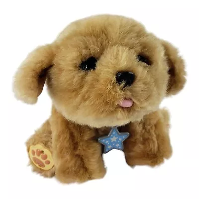 Little Live Pets Snuggles My Dream Brown Puppy Works Great Interactive Euc • $24.11