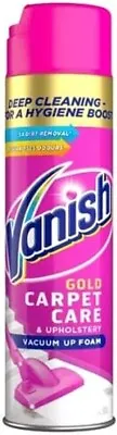 Vanish Carpet Cleaner + Upholstery Gold Power Foam Shampoo Large Area Cleanin • £15.50