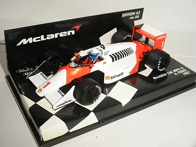 1/43 Minichamps 530 874301 - 1987 Mclaren TAG MP4-3 Prost -  Nr. Mint • £59.99