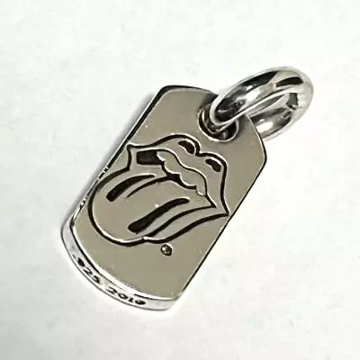 Chrome Hearts Lip & Tan L&T Tiny Dog Tag Pendant • $1220.10