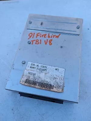 1989-1991 5.0L Camaro Firebird TBI Auto Engine Computer ECM ANTT Prom 1228746 • $99.99