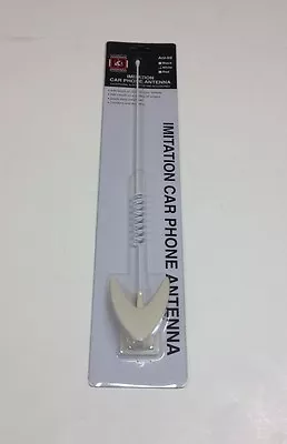 $6.50 • Buy 1x 13  WHITE VINTAGE CAR IMITATION PHONE AERIAL DECOR DUMMY ANTENNA  ANT-69 W