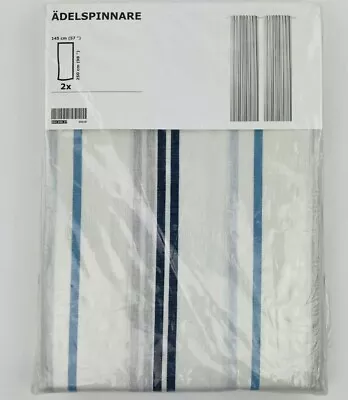 New Ikea Adelspinnare Curtains 145 X 250 Cm • £18.99