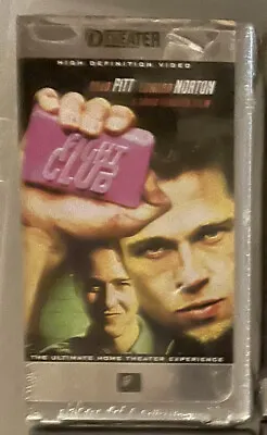 FIGHT CLUB (D-VHS D-Theater DVHS) BRAND NEW In Factory Shrink-wrap - RARE NOS! • $138